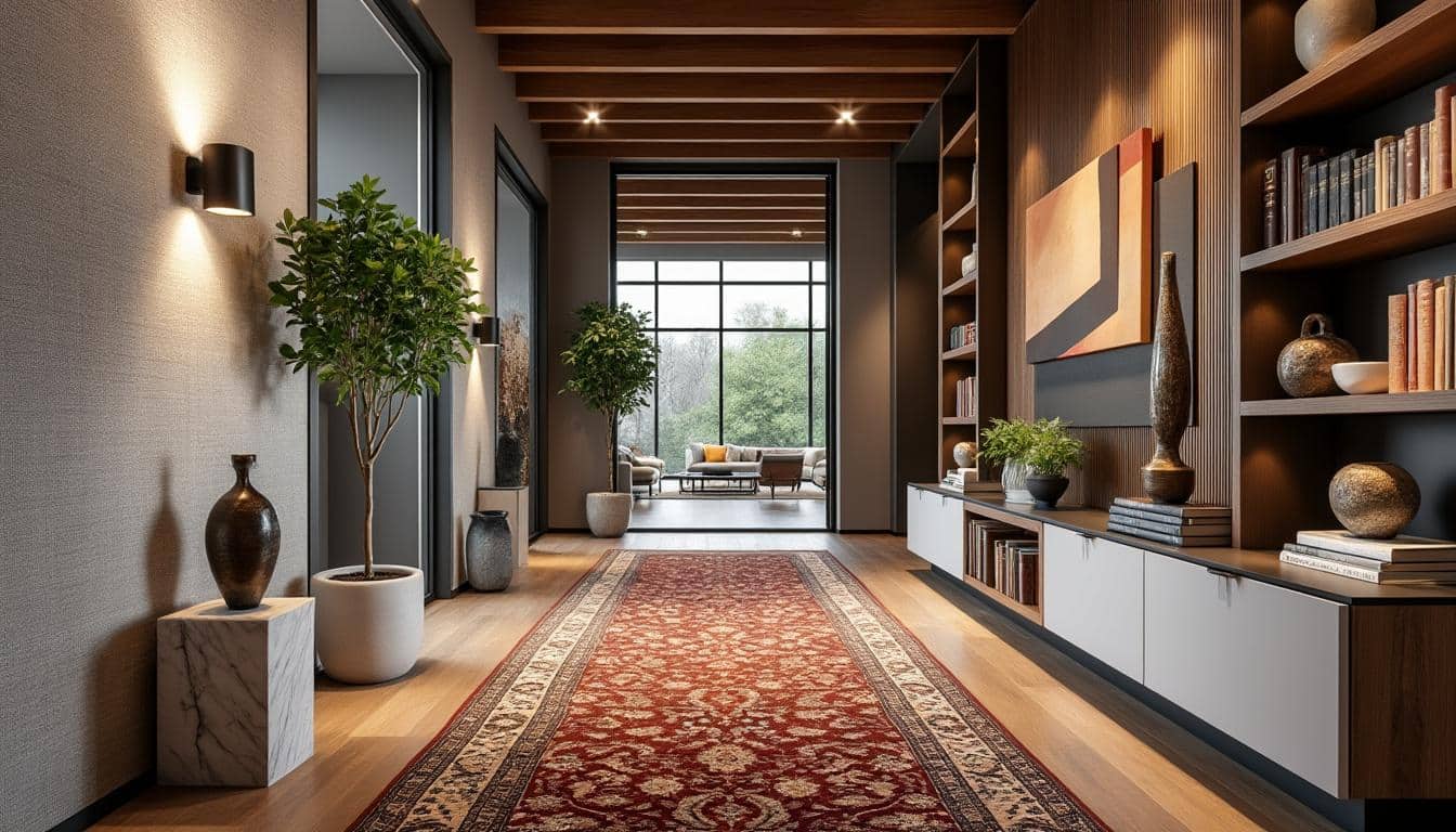 Habiller un long couloir : fini l’effet galerie monotone